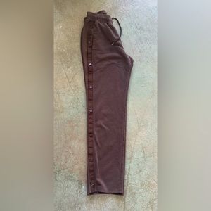 Women’s ALO Courtside Tearaway Pant Espresso SZ S